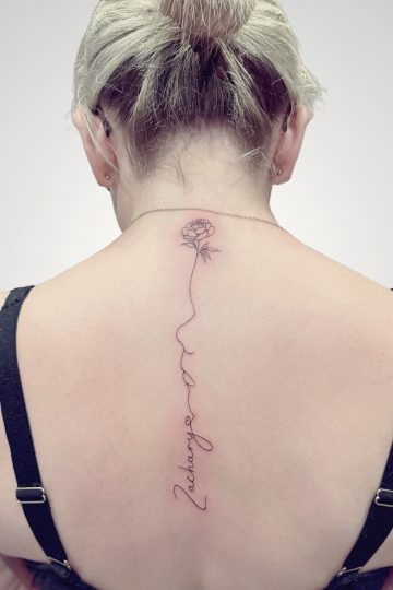 Kids Name Tattoo Ideas Mothers