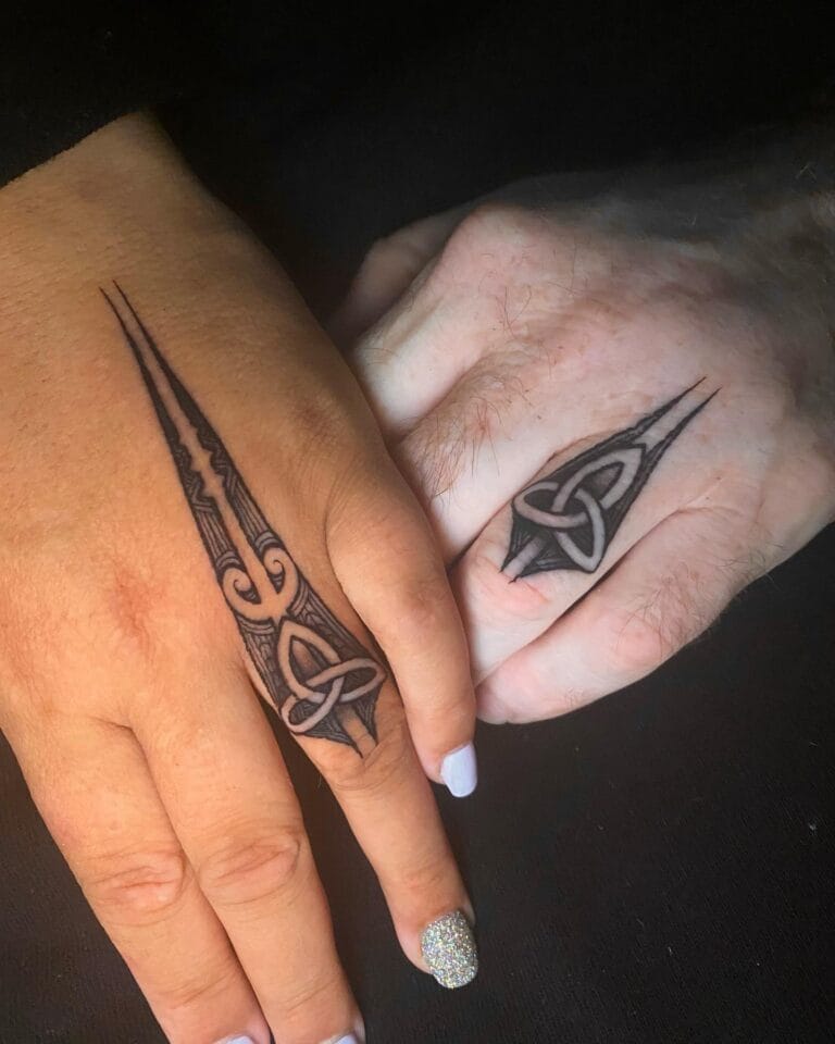 Wedding Ring Tattoo Ideas for Couples