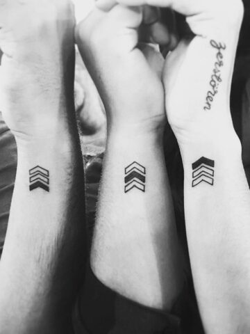 sibling tattoos for 3