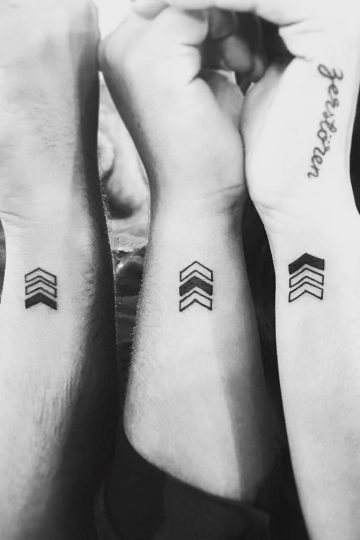sibling tattoos for 3
