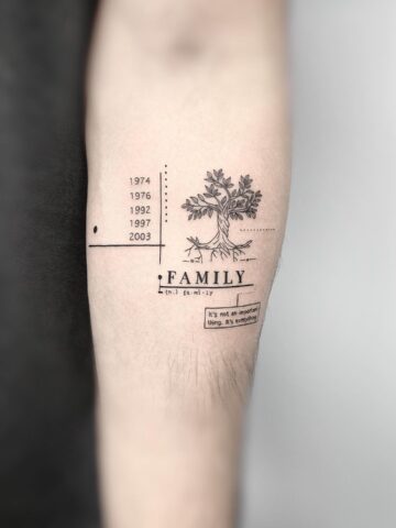 family tattoos for men