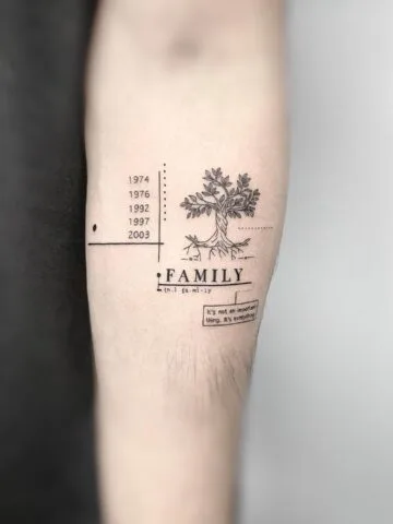 family tattoos for men