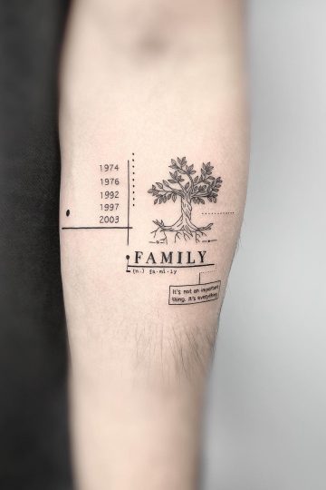 family tattoos for men