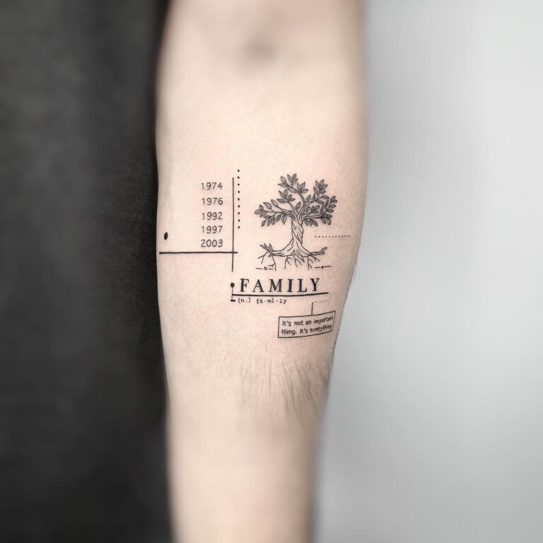 family tattoos for men