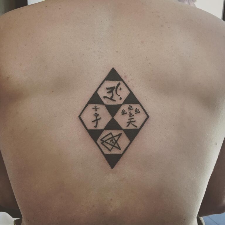 Protection Geometric 28 Spiritual Protection Tattoos That Carry Powerful Symbolism
