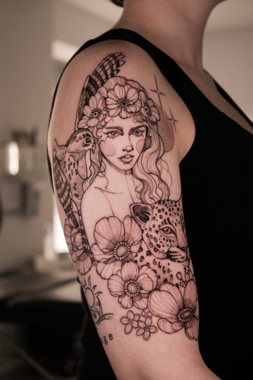 Half Sleeve Tattoos for Women