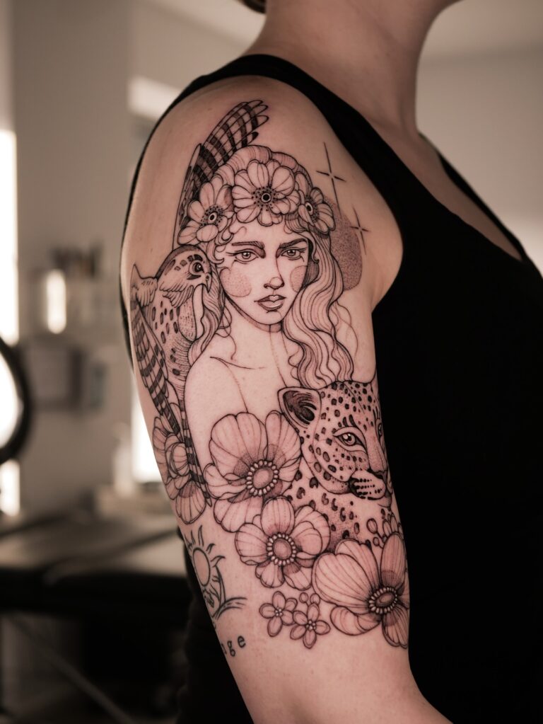 Half Sleeve Tattoos for Women