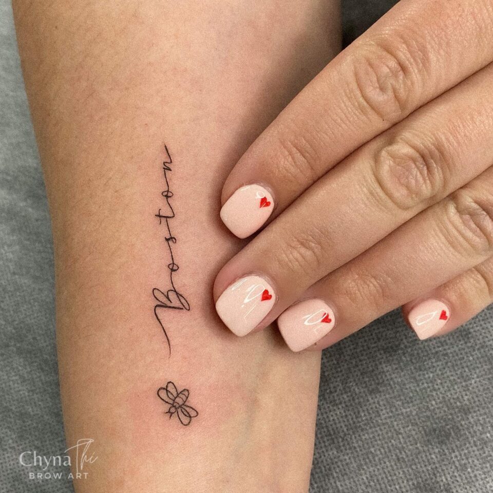 26 Kids Name Tattoo Ideas Mothers Can Cherish Forever 26 Kids Name Tattoo Ideas Mothers Can Cherish Forever
