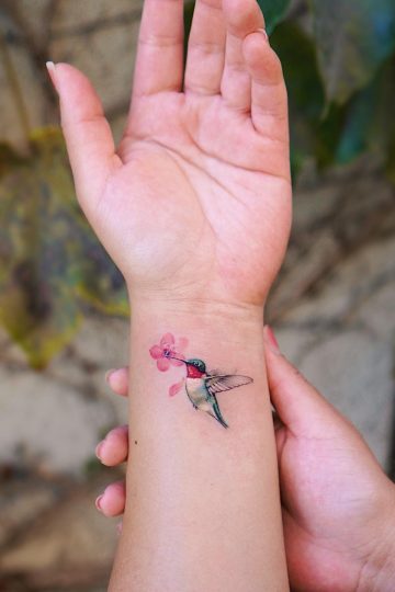 wrist tattoos for women