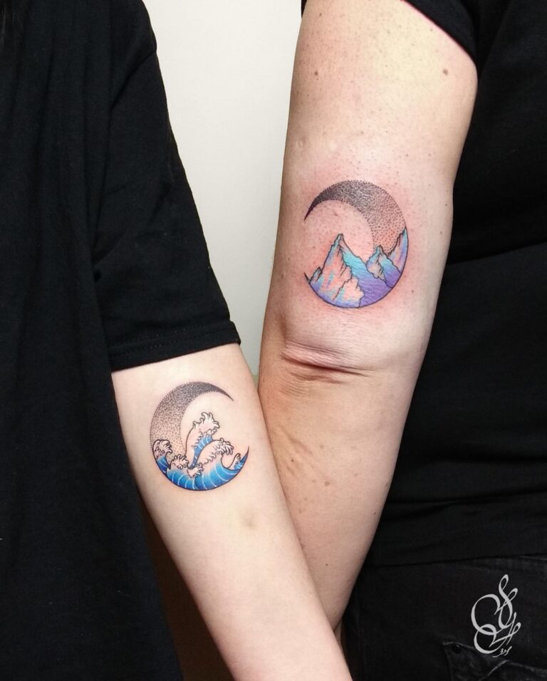 mom and daughter tattoos