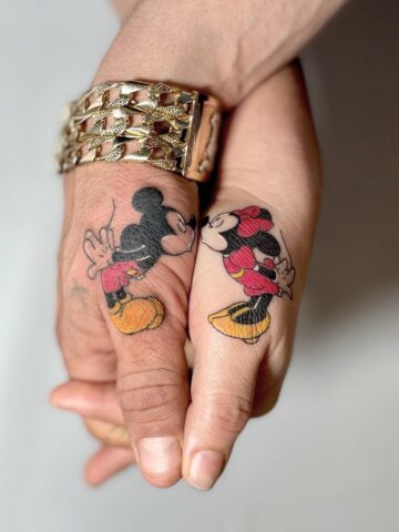 Disney Couple Tattoo Ideas