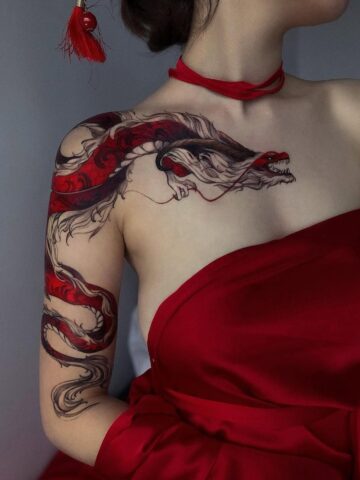 Dragon Tattoo ideas for women