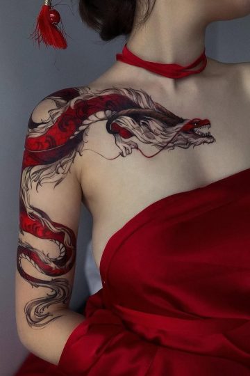 Dragon Tattoo ideas for women