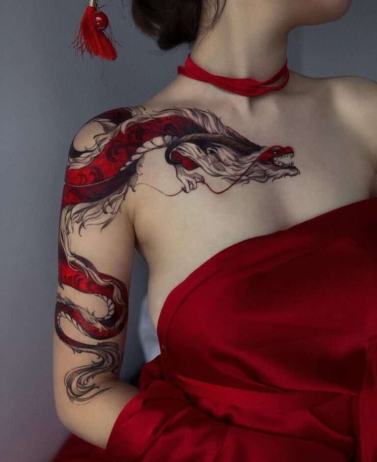 Dragon Tattoo ideas for women