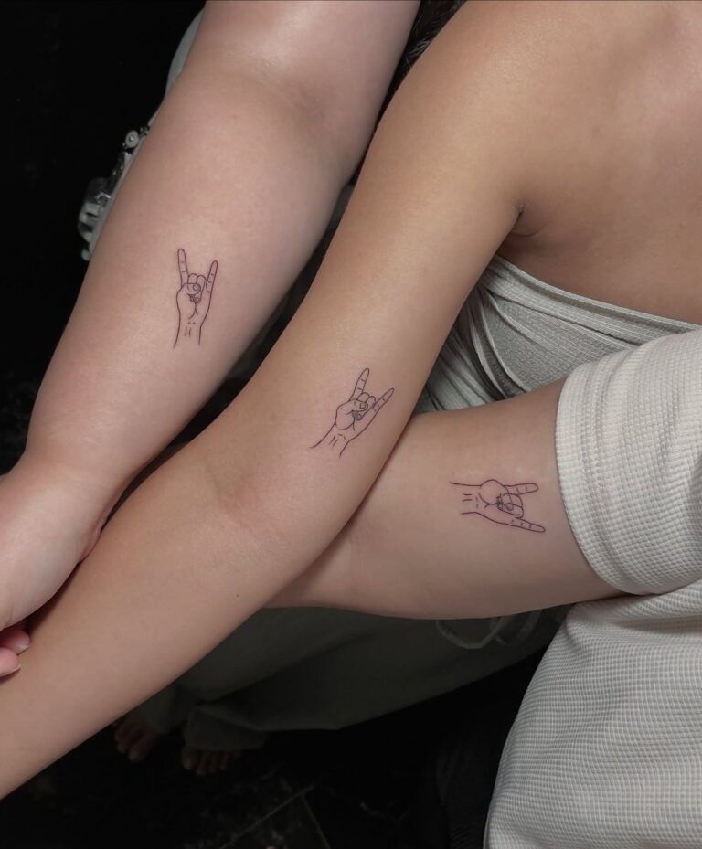 trio tattoo ideas