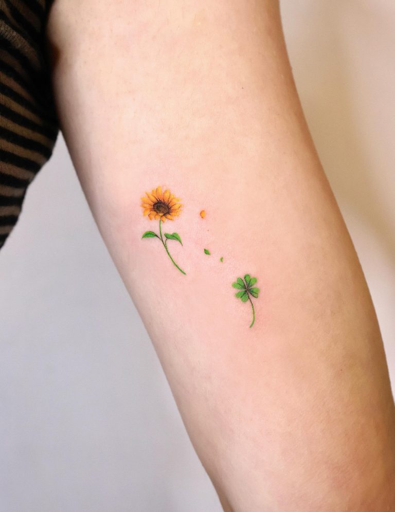 27 Sunflower Tattoo ideas