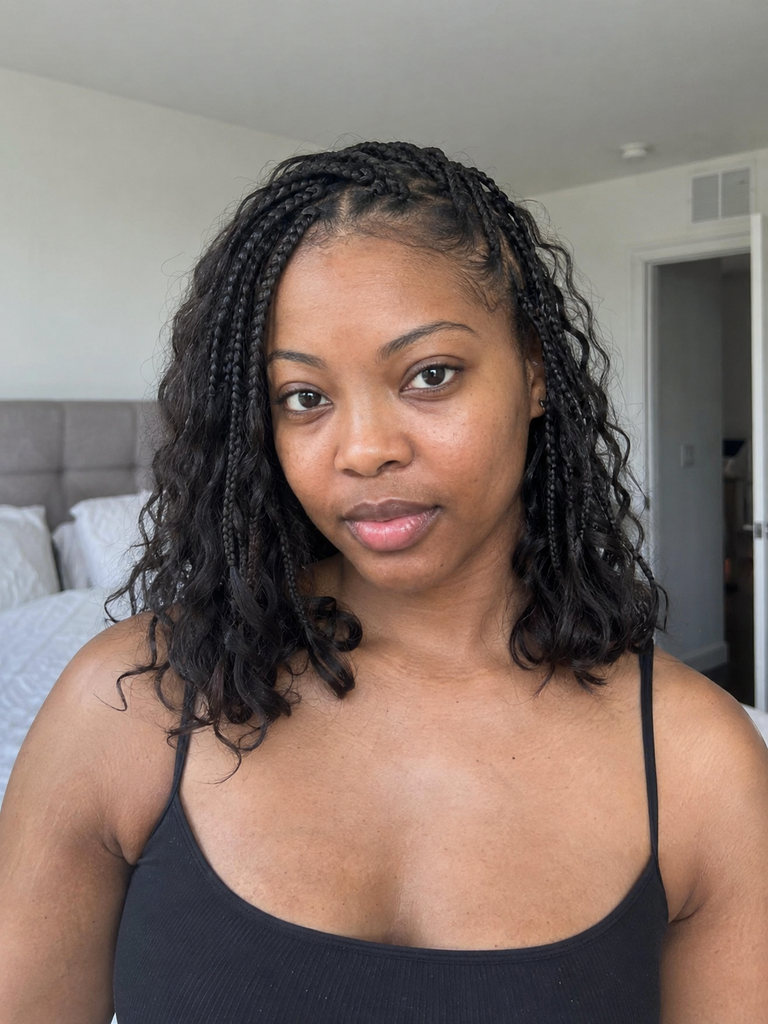 24 Short Box Braids Hairstyles for a Lightweight Bob Look