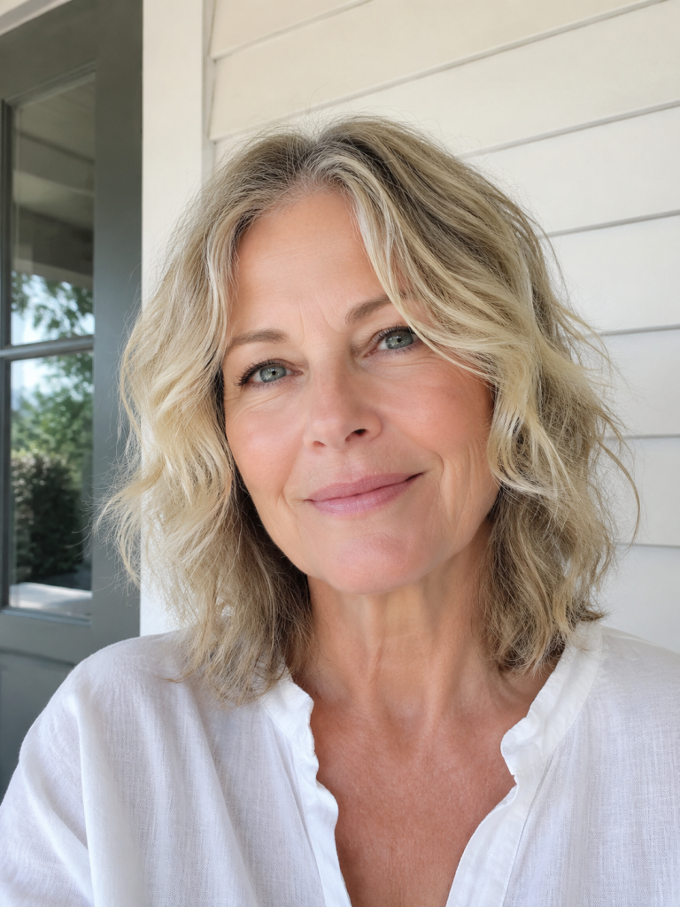 18 Shoulder-Length Cuts That Suit Thin Hair After 50