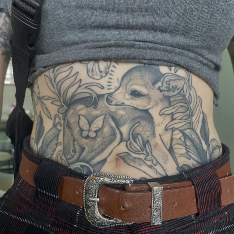 22 stomach tattoos