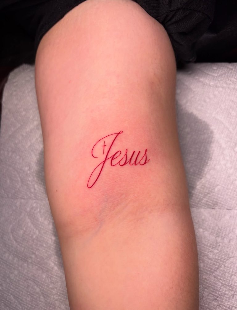 23 red ink tattoos
